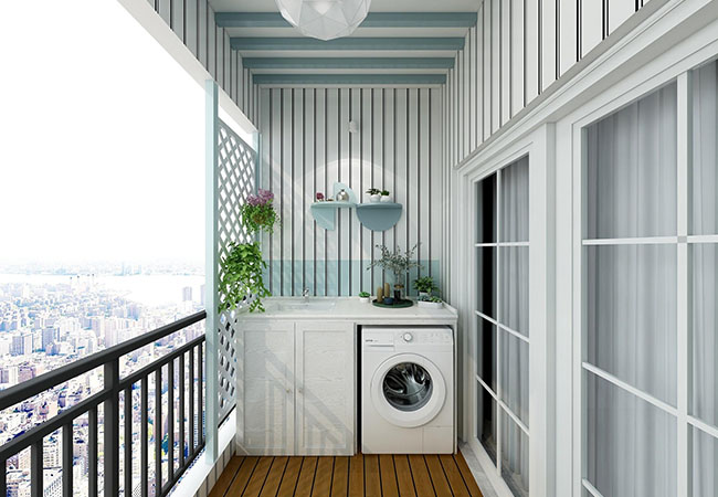 陽臺(tái)裝修的幾種布局方式