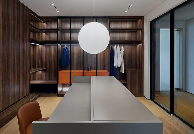 裝修知識(shí)：開(kāi)放式衣帽間的5種防塵攻略