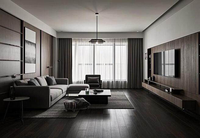 客廳鋪深色地板，這些優(yōu)缺點你必須知道