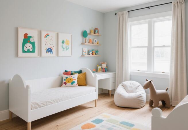 兒童房安全裝修指南：7個(gè)必看細(xì)節(jié)，從布局到材料全把關(guān)