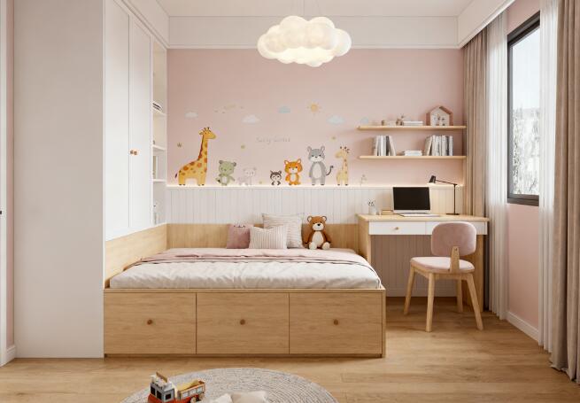 兒童房做榻榻米好不好？3大優(yōu)勢(shì)+2個(gè)注意點(diǎn)，看完再?zèng)Q定