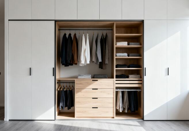 定制衣柜注意事項(xiàng)，裝出實(shí)用又合身的收納空間