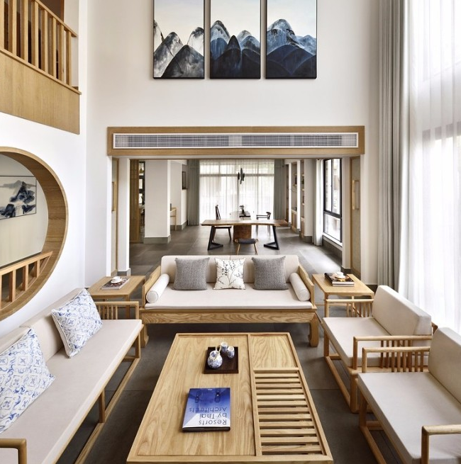 600平獨(dú)棟別墅，日式+現(xiàn)代中式風(fēng)格，處處是風(fēng)景