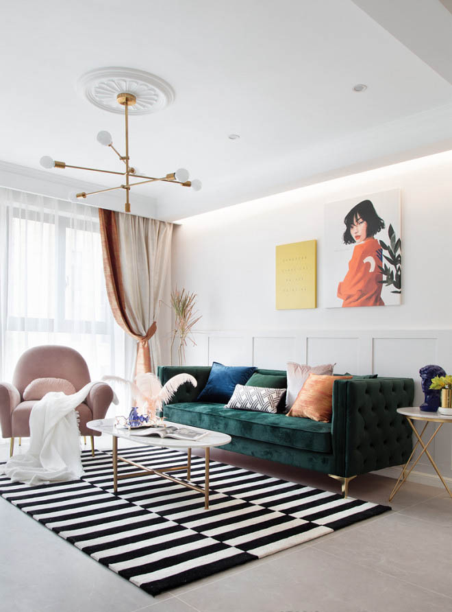 110平美式混搭的小情趣，美的一塌糊涂