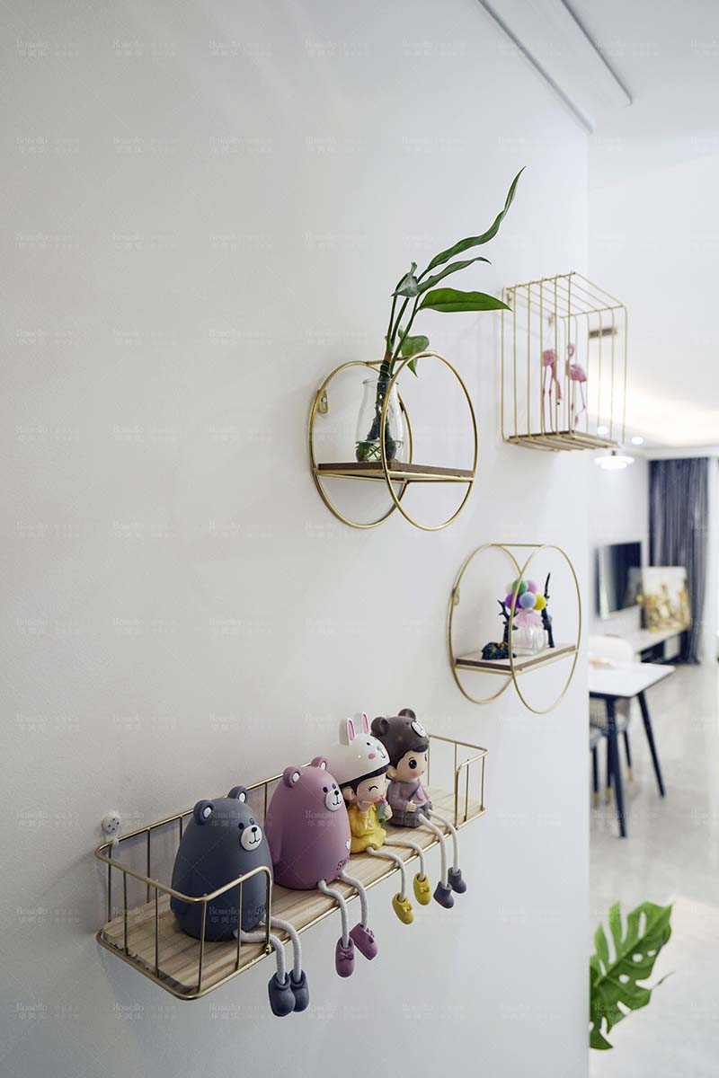 106平現(xiàn)代簡(jiǎn)約風(fēng)實(shí)拍圖，構(gòu)建清新宜居小窩