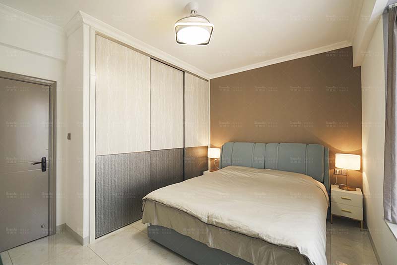 106平現(xiàn)代簡(jiǎn)約風(fēng)實(shí)拍圖，構(gòu)建清新宜居小窩