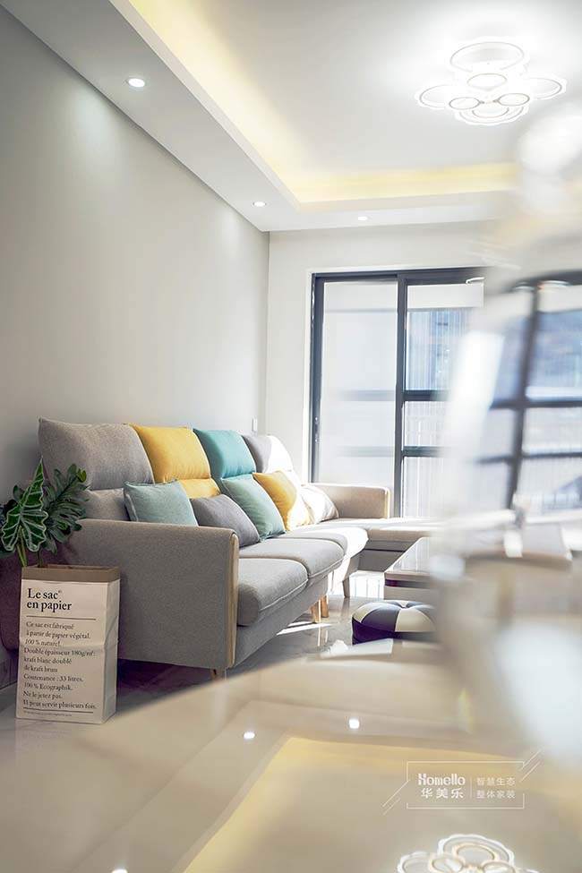 98平現(xiàn)代簡約風(fēng)實拍案例，樸實無華的宜家范！