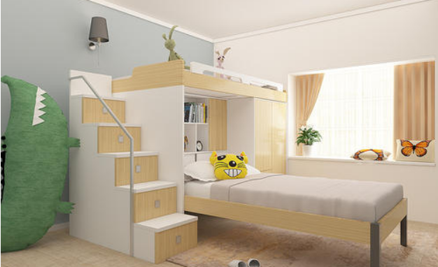 兒童床選購的4個(gè)原則，挑出放心兒童床