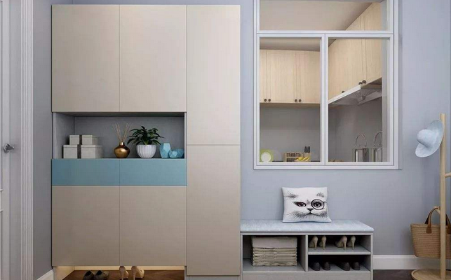 玄關(guān)處的衣帽柜怎么設(shè)計(jì)更好看實(shí)用？