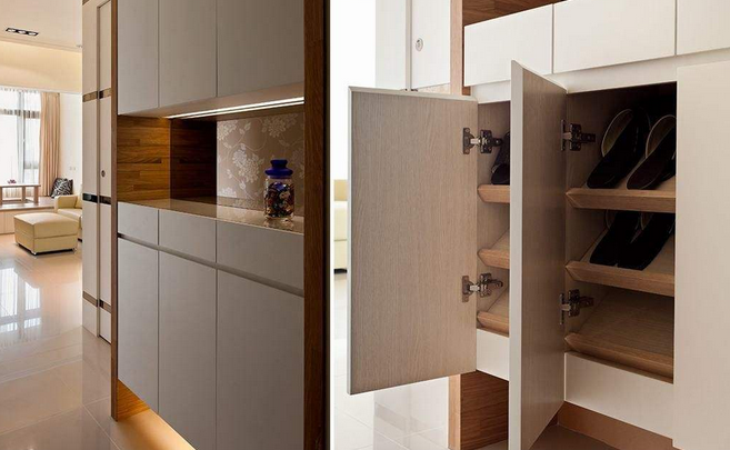 鞋柜選購技巧，這樣的鞋柜設計美觀更實用！