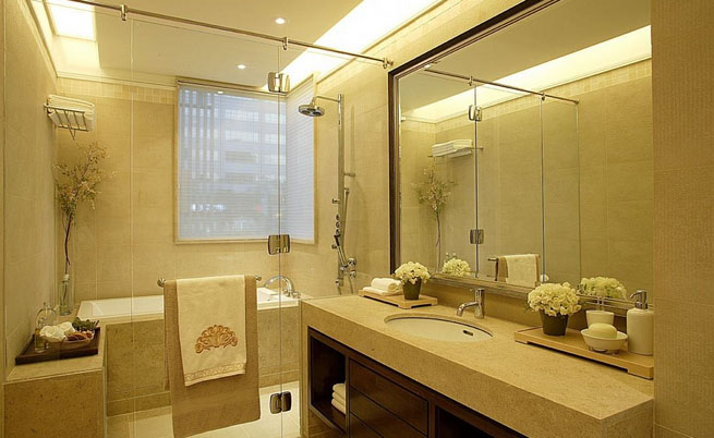 衛(wèi)生間太小不能干濕分離？看看這家是怎么裝修的！