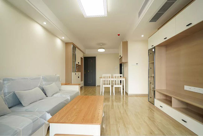 勤城達(dá)正大城簡(jiǎn)約風(fēng)裝修，原木色系好清爽