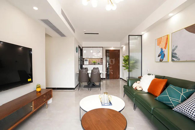 三室兩廳現(xiàn)代簡約，溫馨清新的居所，充滿煙火氣的生活