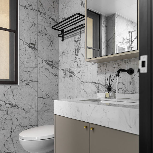 106㎡現(xiàn)代簡(jiǎn)約三居室，時(shí)尚與雅致的交融